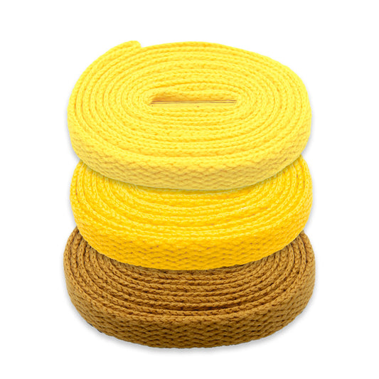 Yellow Lace pack 1 -  100cm tot 180cm