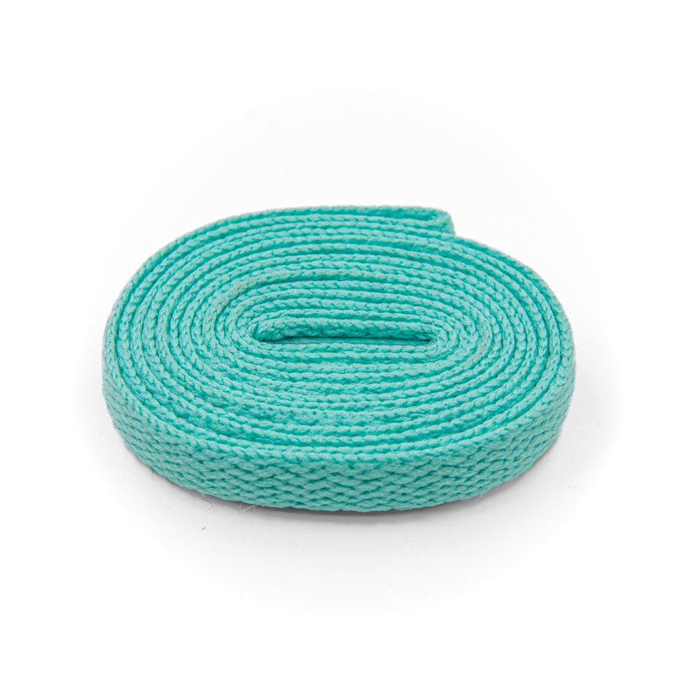 Light Teal Laces - 100cm tot 180cm